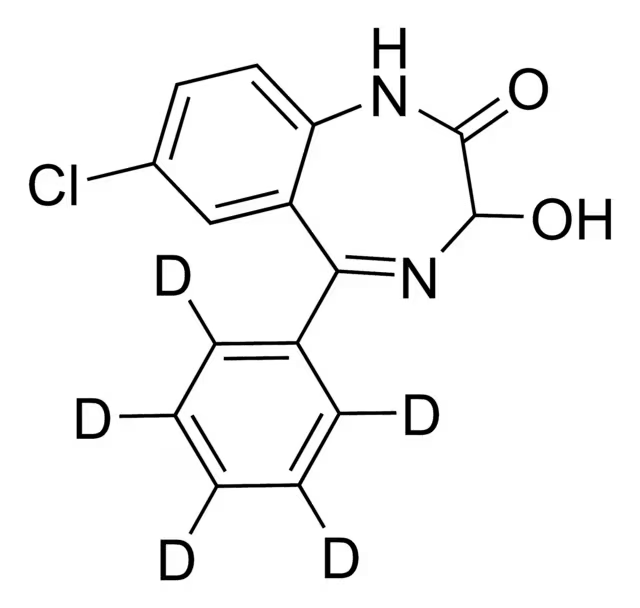 奧沙西泮-D5 標準溶液 100μg/mL